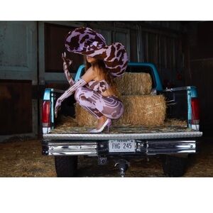 RARE 🐄 Beyonce ADIDAS IVY PARK X🐄 COW Print leggings Small